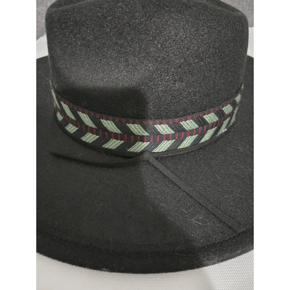 Free People Kimi Rancher Hat Black OS NWOT